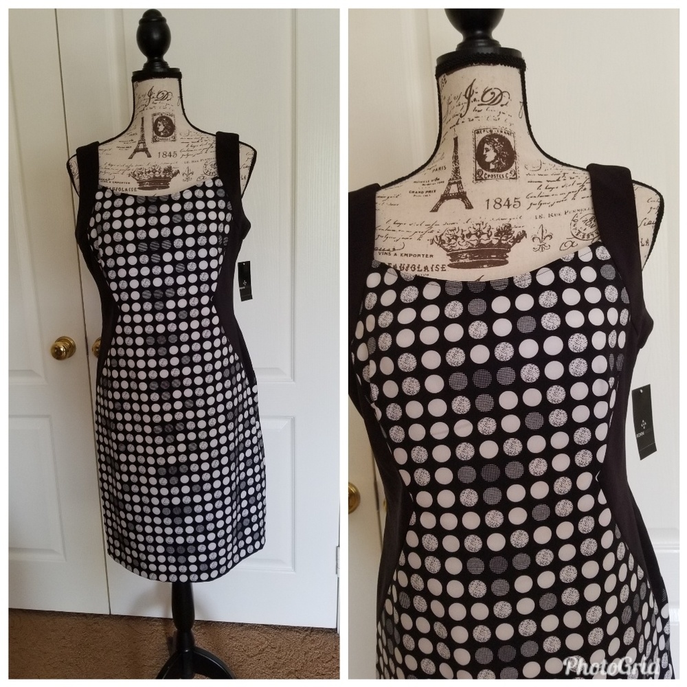 2 for $36 NWT Ronni Nicole Black/White Dress